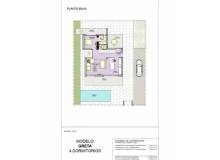 Nueva construcción  - Villa / Semi adosado - Orihuela Costa - Campoamor