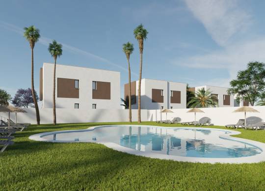 Town House - Nyproduktion - Arenales del Sol - Elche