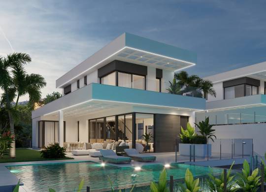 Villa / Parhus - Nyproduktion - Finestrat - Finestrat