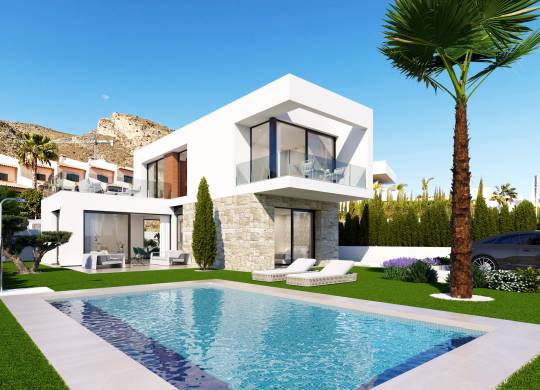 Villa / Parhus - Nyproduktion - Finestrat - Finestrat