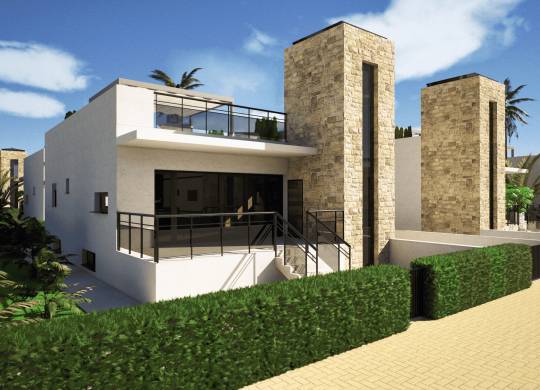 Villa / Parhus - Nyproduktion - Mazarrón - Mazarrón