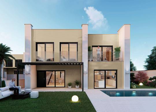 Villa / Semi adosado - Nueva construcción  - Alicante (Alacant) - Alicante (Alacant)