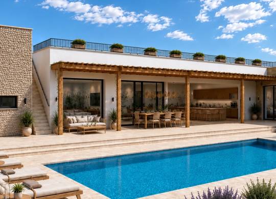 Villa / Semi adosado - Nueva construcción  - Cabo de Palos - Cabo de Palos