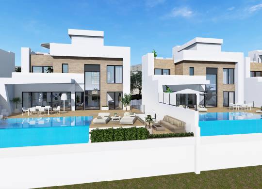Villa / Semi adosado - Nueva construcción  - Finestrat - Finestrat