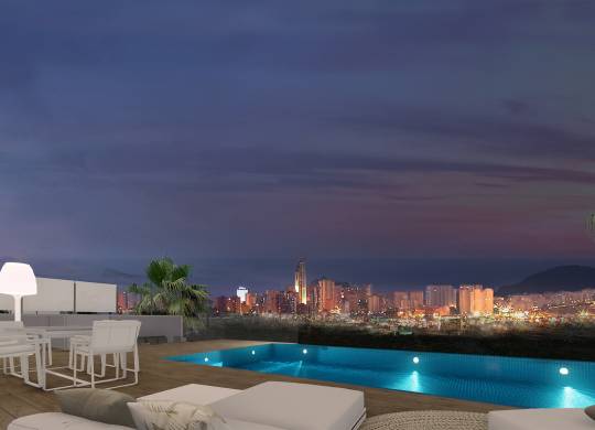 Villa / Semi adosado - Nueva construcción  - Finestrat - Finestrat