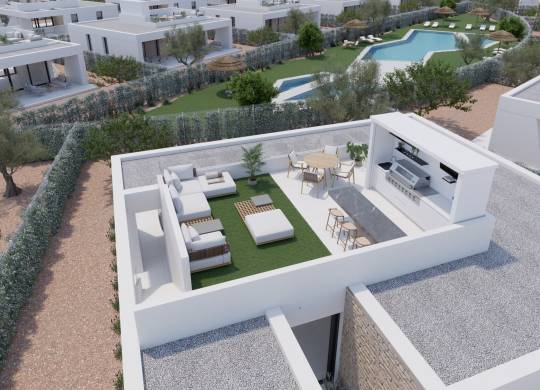 Villa / Semi adosado - Nueva construcción  - Fuente Alamo - Fuente Alamo