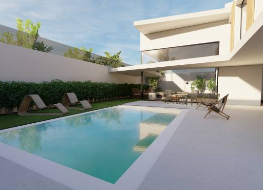 Villa / Semi adosado - Nueva construcción  - Los Baños de Fortuna - NB-43124