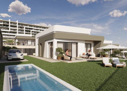 Villa / Semi adosado - Nueva construcción  - Mutxamel - Mutxamel