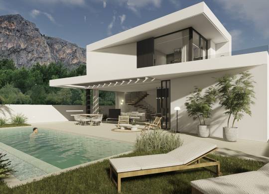 Villa / Semi adosado - Nueva construcción  - Polop - Polop