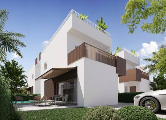 Villa / Semi detached - New Build - Arenales del Sol - Elche