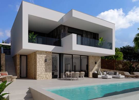 Villa / Semi detached - New Build - Finestrat - Finestrat