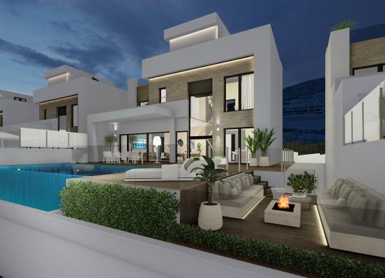 Villa / Semi detached - New Build - Finestrat - Finestrat