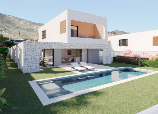 Villa / Semi detached - New Build - Finestrat - Finestrat