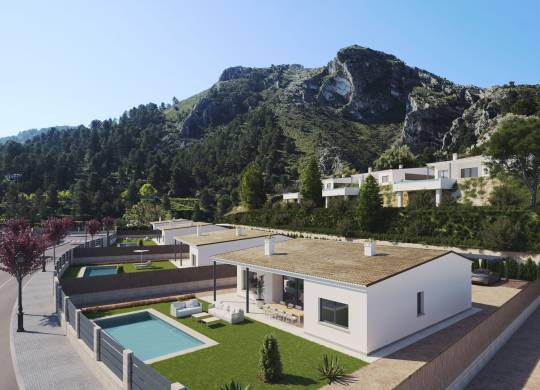 Villa / Semi detached - New Build - Penaguila - Penaguila